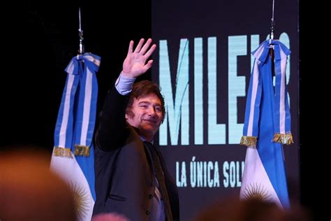 Populist Javier Milei says the “reconstruction of Argentina begins today’ after winning country’s presidential election